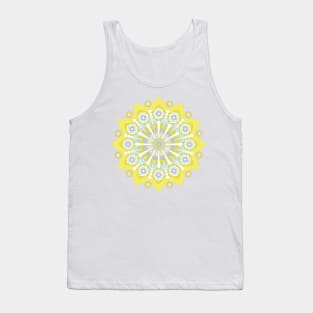 Yellow mandala. Tank Top